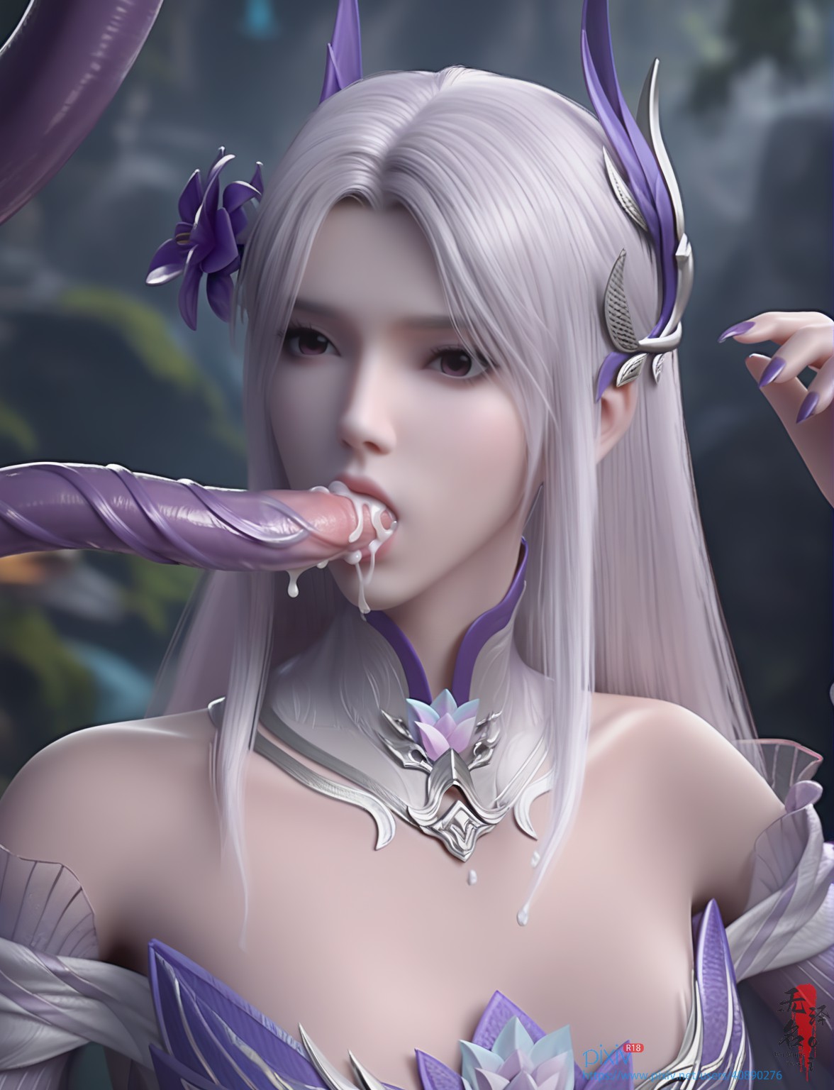 斗破苍穹-小医仙C16【8P】国产动漫去衣同人图