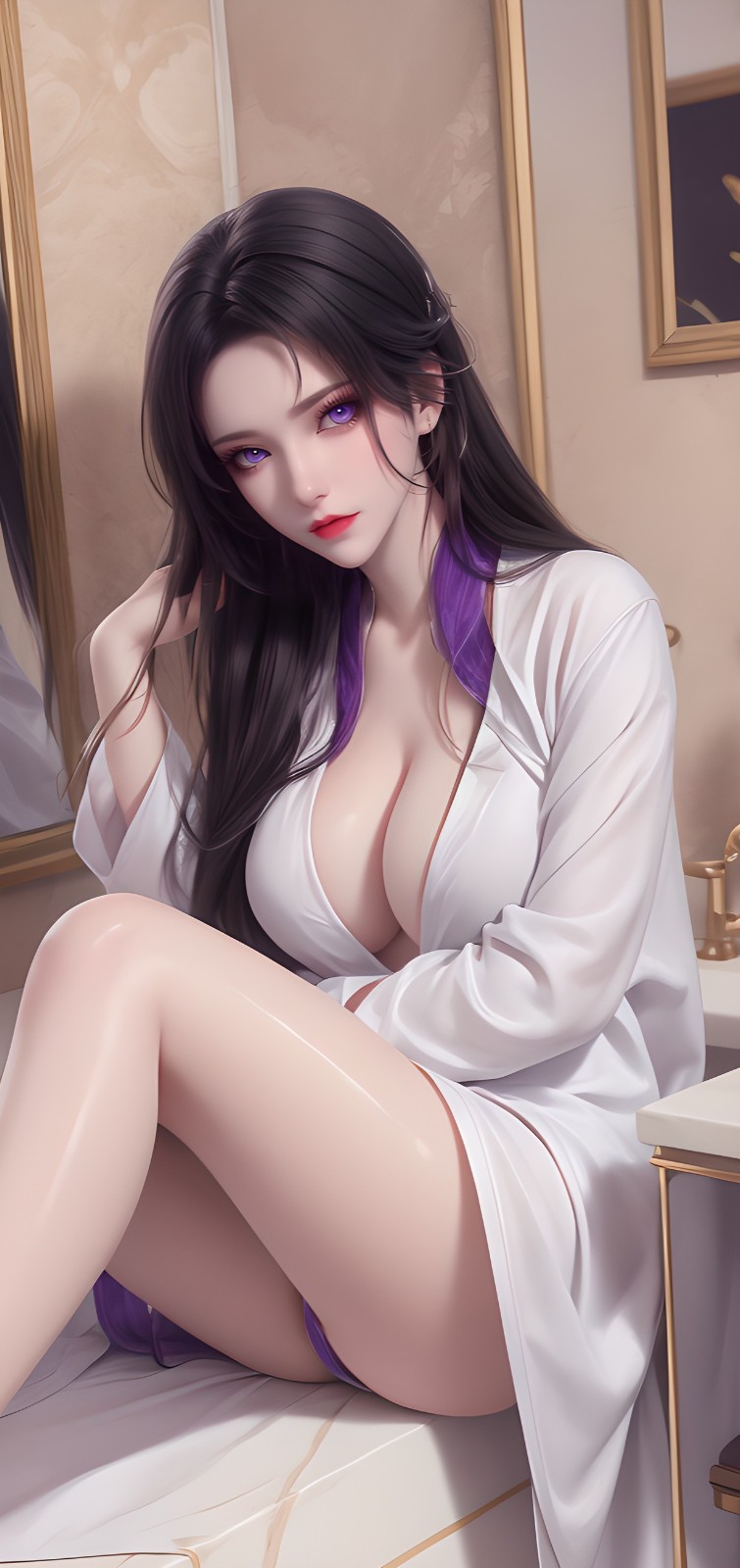 斗破苍穹-玄衣C8【9P】国产动漫去衣同人图