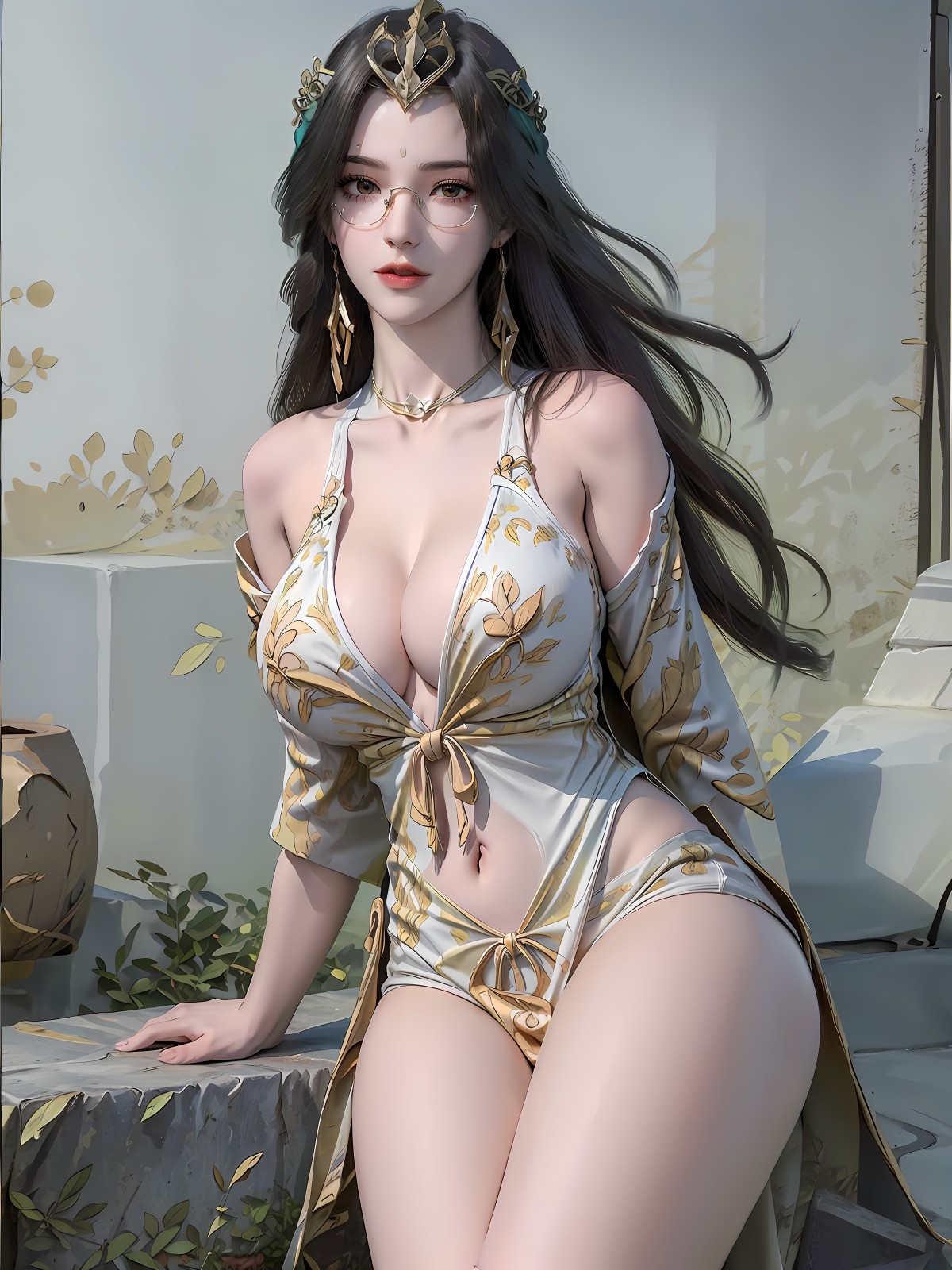 完美世界-柳神5【8P】国产动漫去衣同人图
